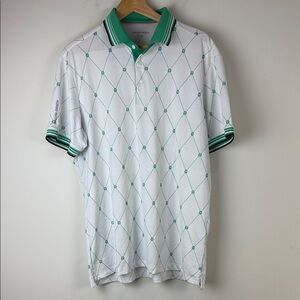 Galvin Green Men's Polo with Green Accents Size XL